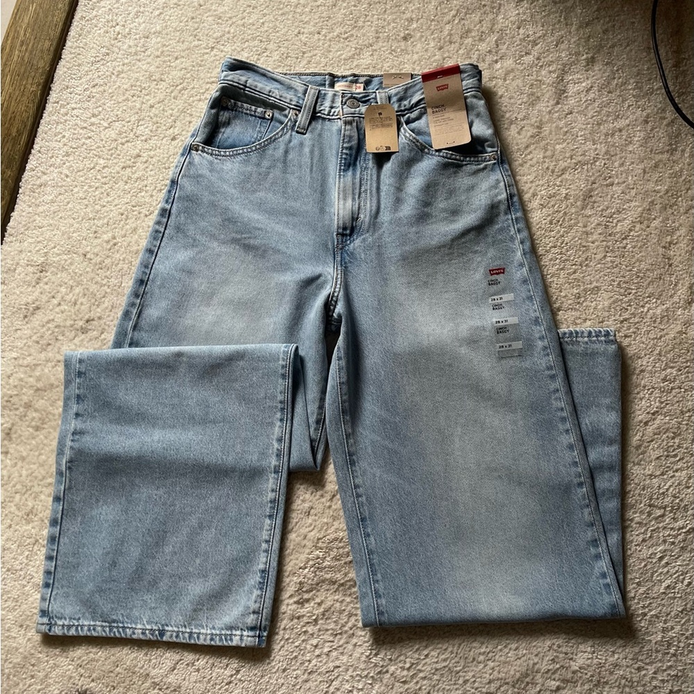 NWT Levi's Cinch Baggy High Rise Women's Jeans Size 28/31